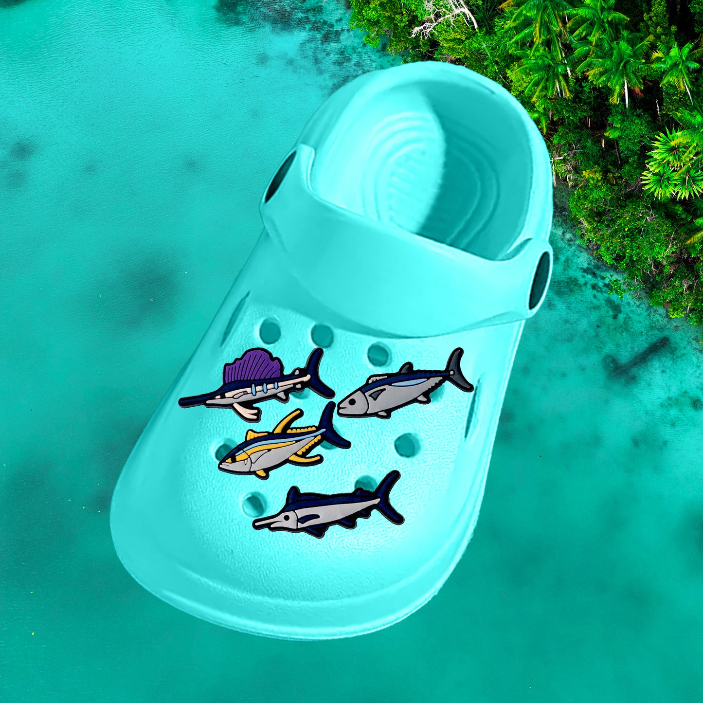 Bluewater Fish Charm Pack