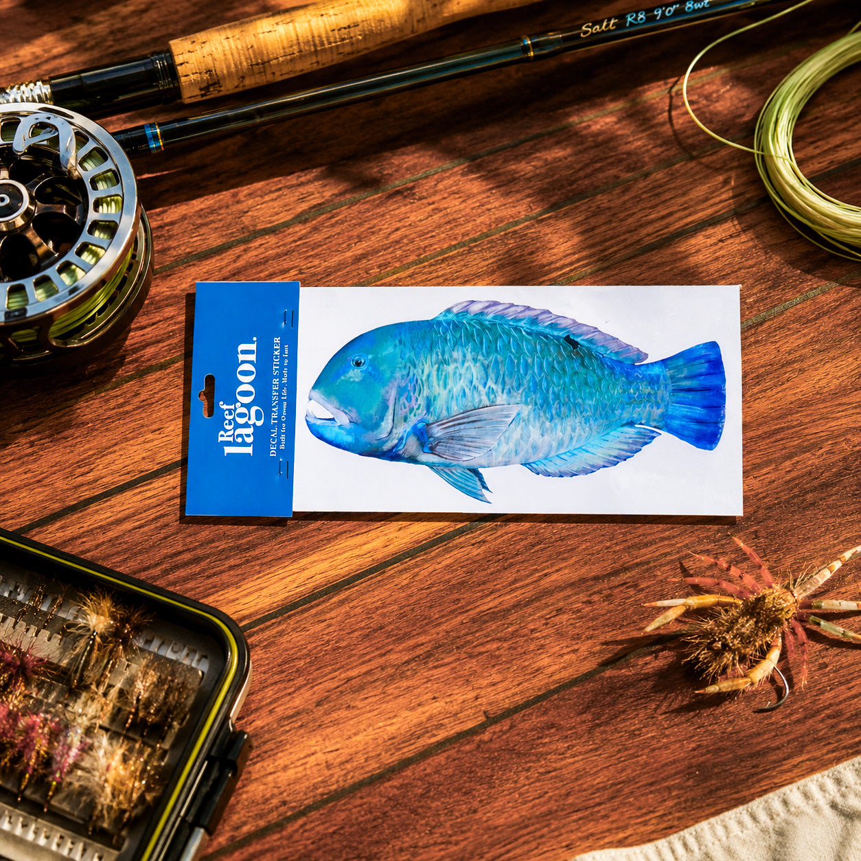 FISH DECAL TRANSFER STICKERS