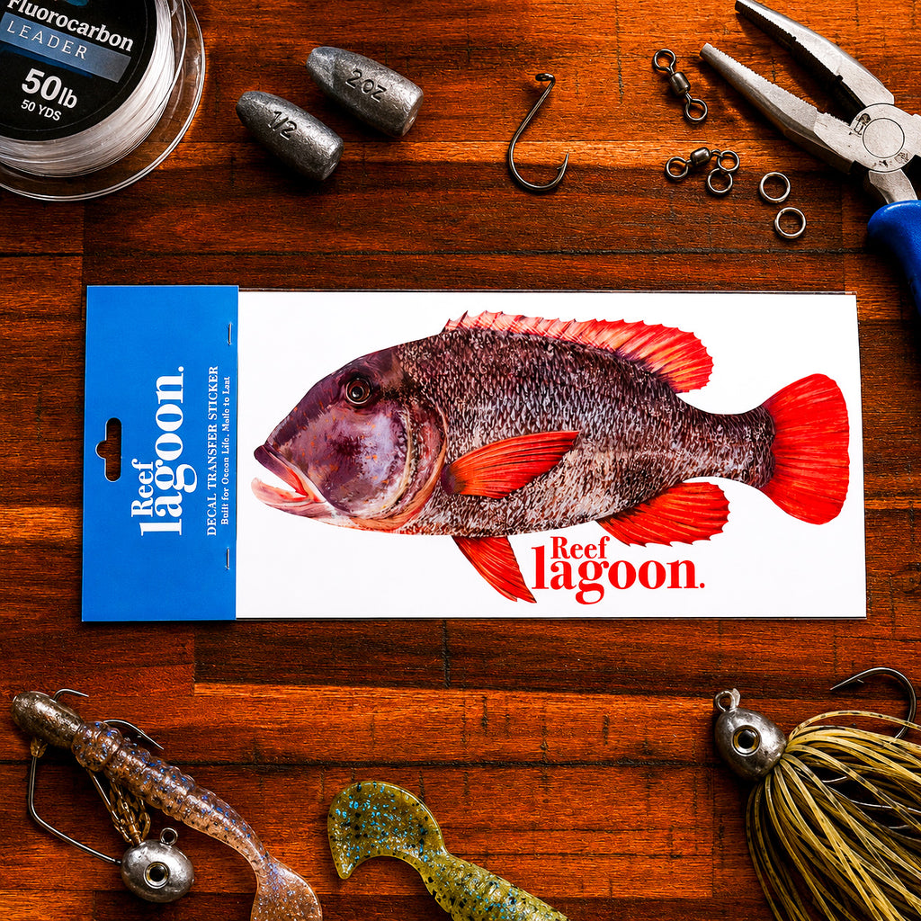 FISH DECAL TRANSFER STICKERS