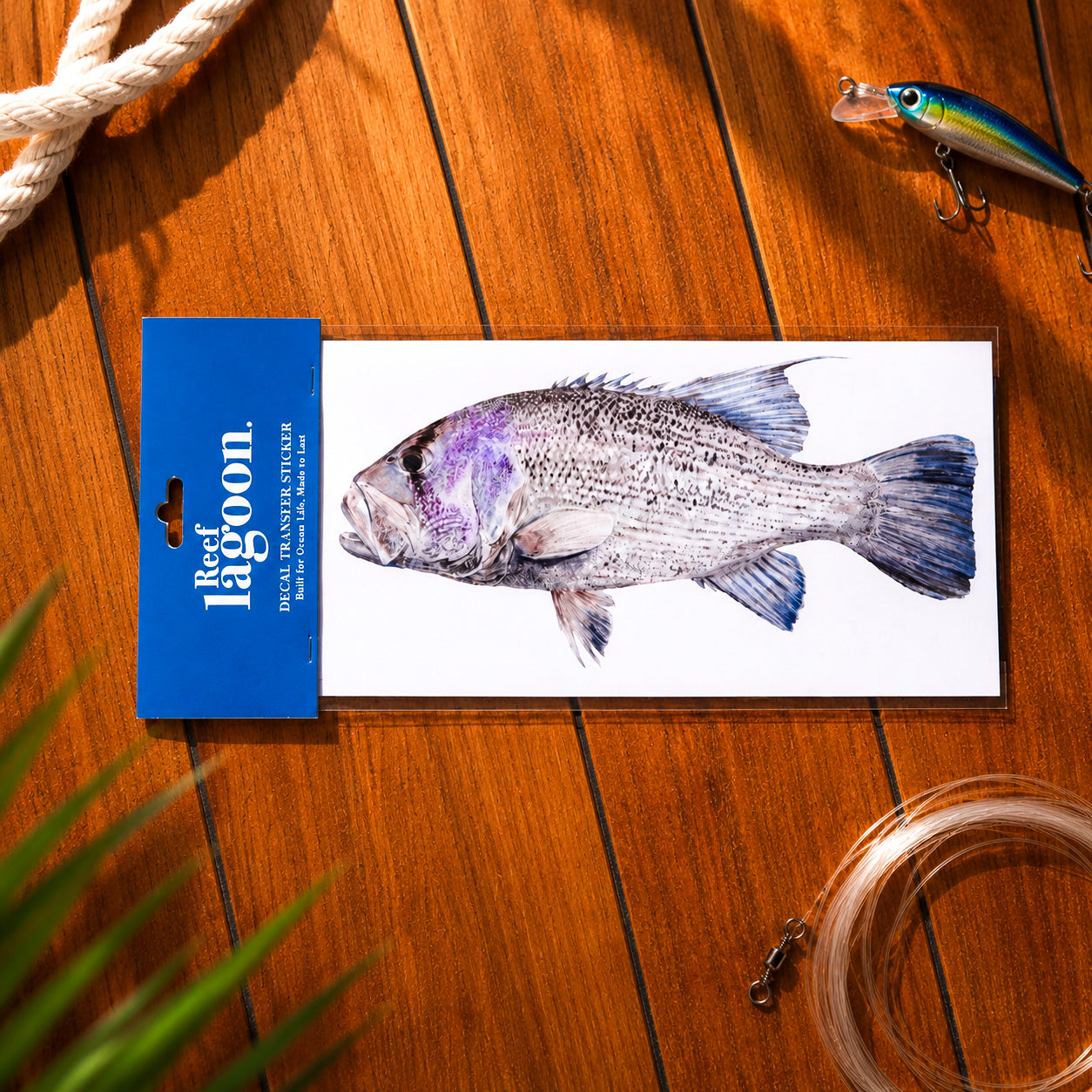 FISH DECAL TRANSFER STICKERS
