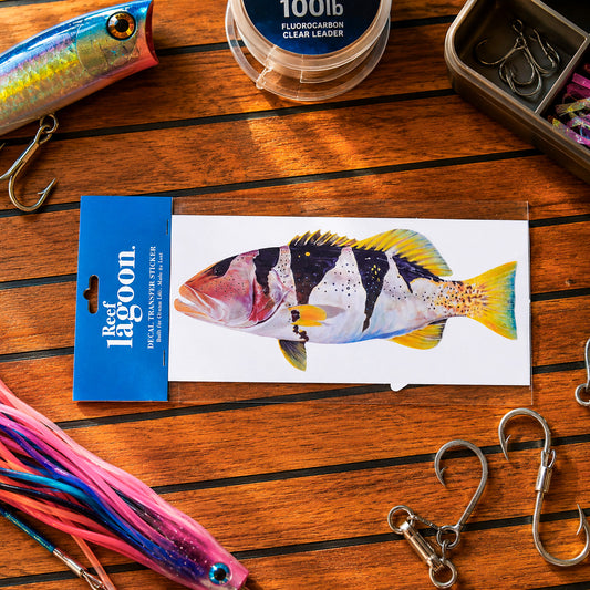 FISH DECAL TRANSFER STICKERS