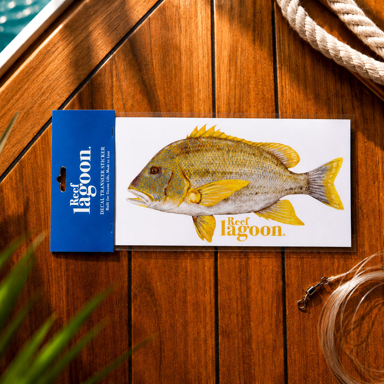 FISH DECAL TRANSFER STICKERS