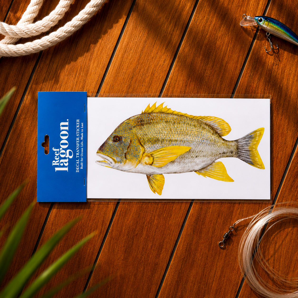FISH DECAL TRANSFER STICKERS