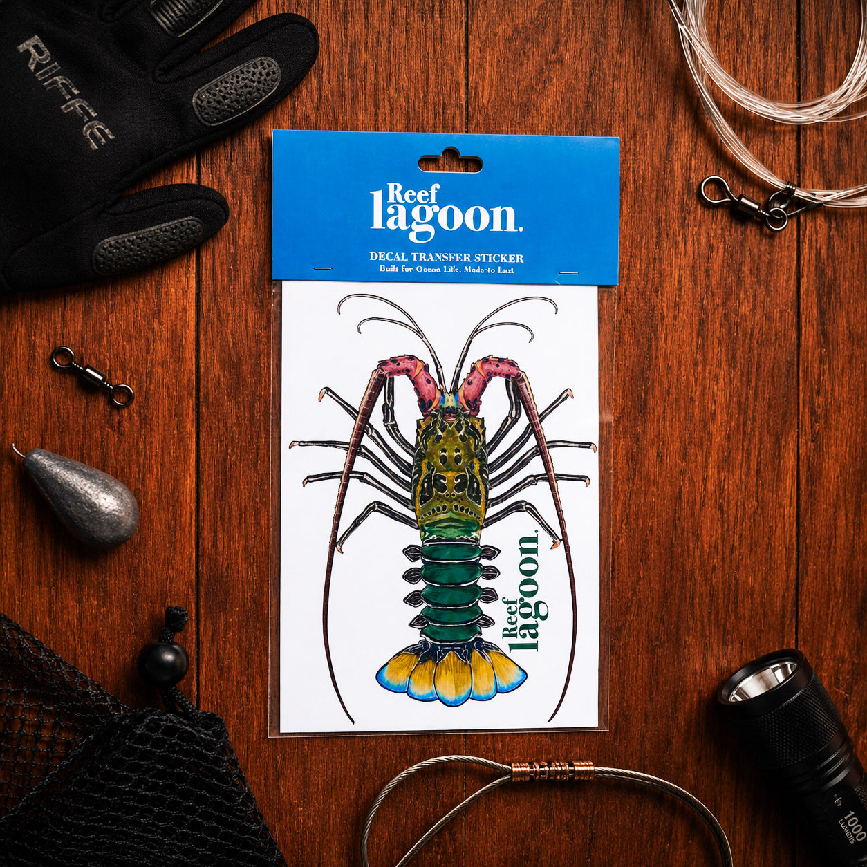 FISH DECAL TRANSFER STICKERS