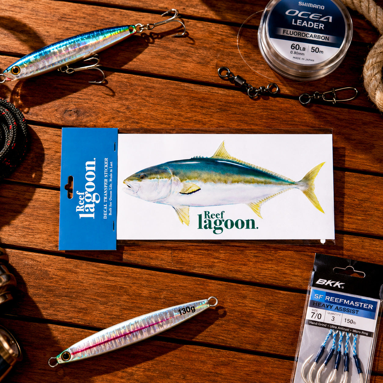 FISH DECAL TRANSFER STICKERS
